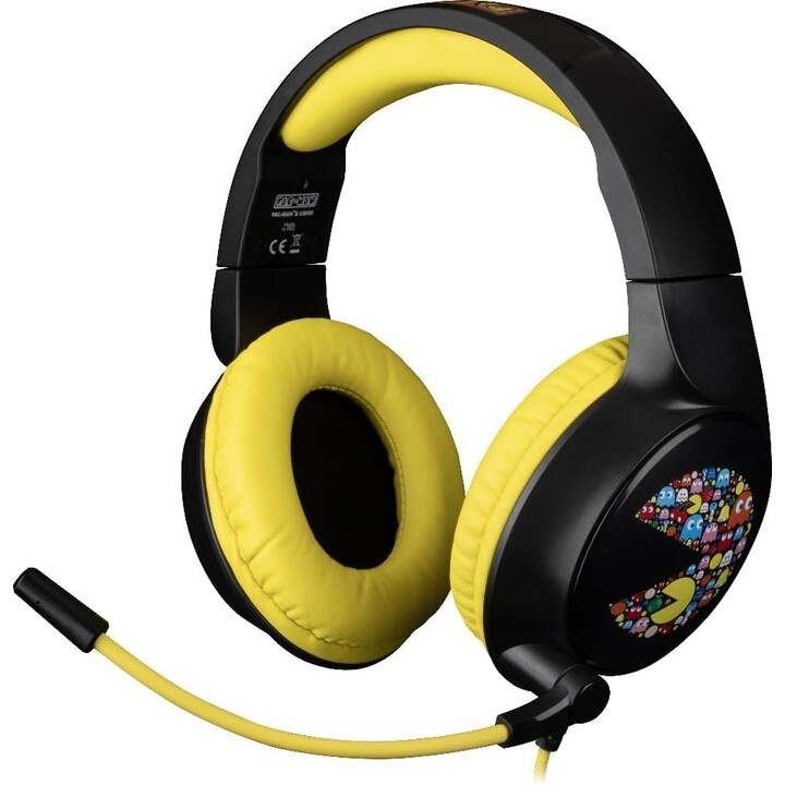Blade Konix Pac Man Gaming-Headset mit 3,5-mm-Klinkenstecker