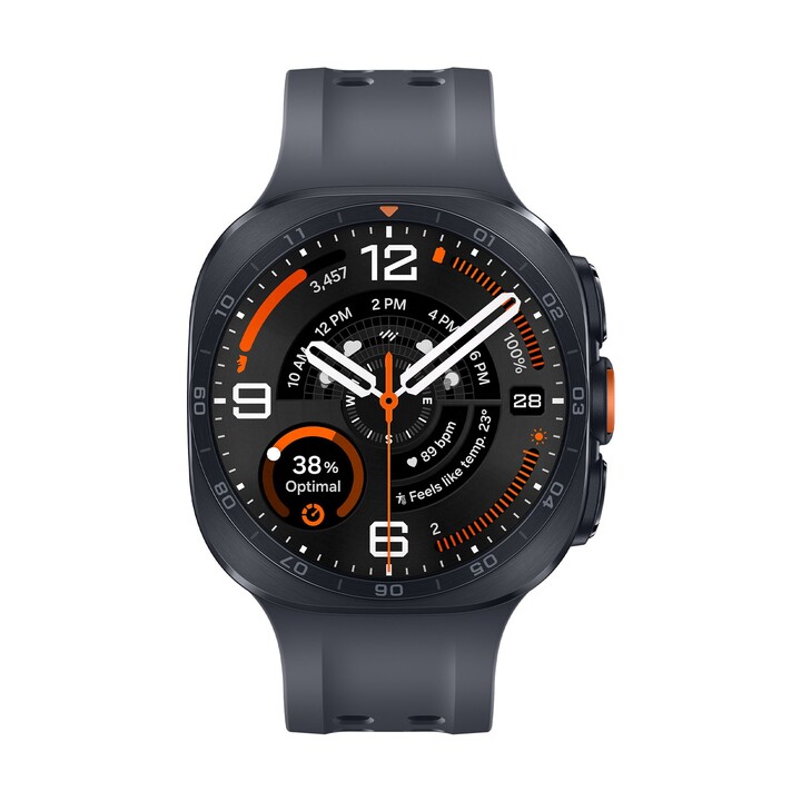 Samsung Galaxy Watch Ultra2 47mm LTE Gris Titanio (Titanium Grey) y Correa Marine Band Negra L715