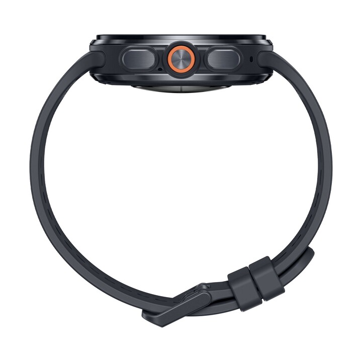 Samsung Galaxy Watch Ultra2 47 mm LTE Gris titane (Titanium Grey) et bracelet Marine Band noir L715