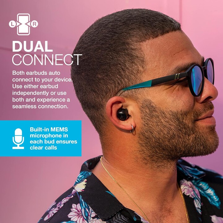JLab Go Air Pop Black - Wireless Headphones