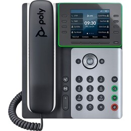 HP Poly Edge E300 IP Phone and PoE-enabled