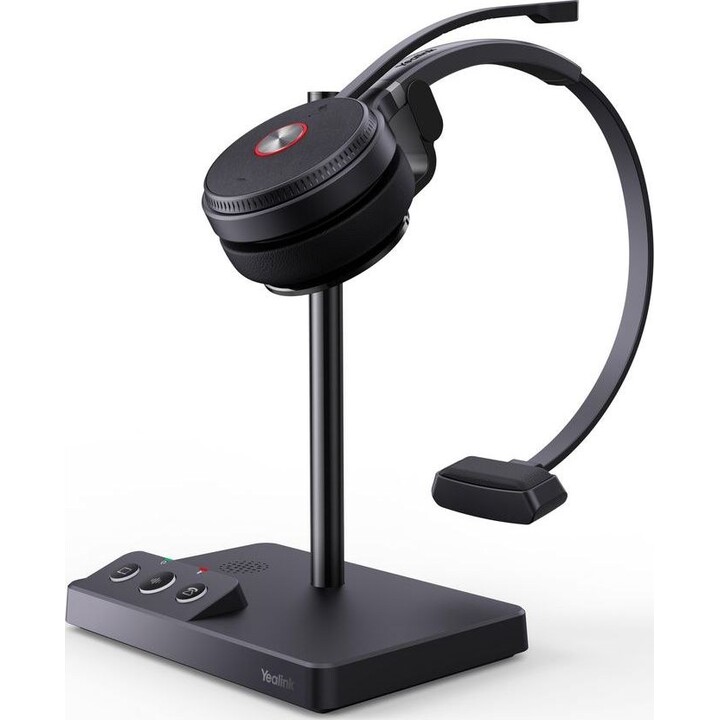 YEALINK WH62 Wireless Mono UC Headset Black