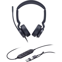 Auriculares Uh44 Dual Uc USB-C/A
