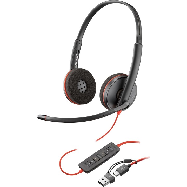 Poly Bw 3220 USB-C HS + USB-C/A Accesorios Km0