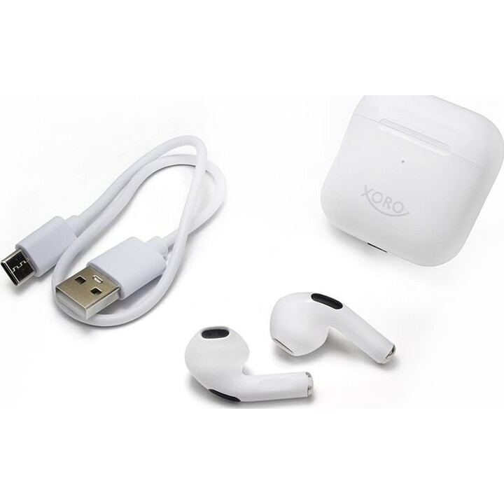 Xoro KHB 30 Auriculares True Wireless Stereo (TWS) intraauriculares para llamadas, música, deporte y uso diario, con Bluetooth, 