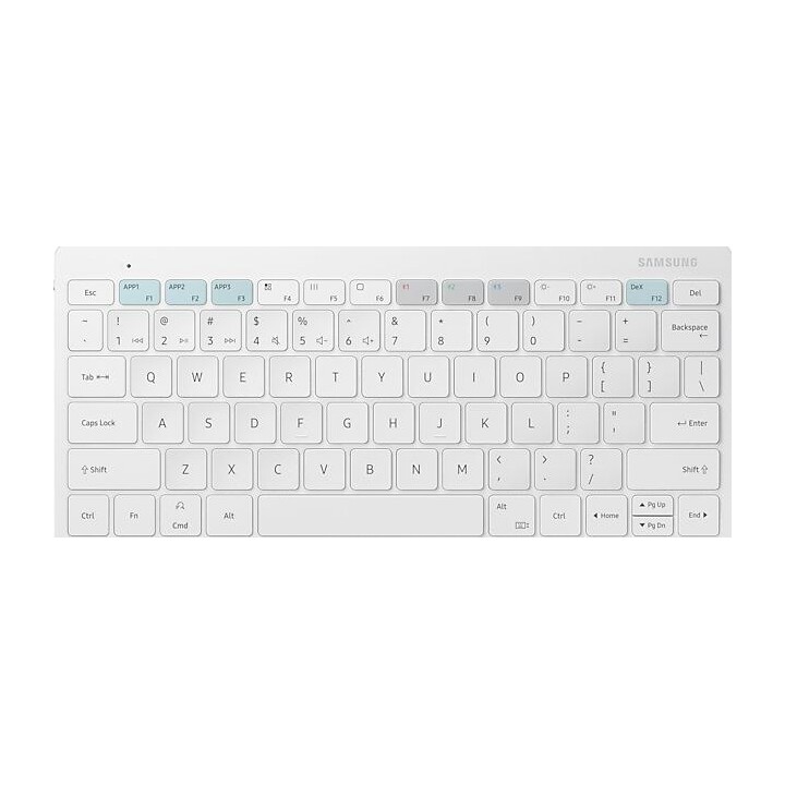 Teclado Universal Smart Keyboard Trio 500 da Samsung, branco