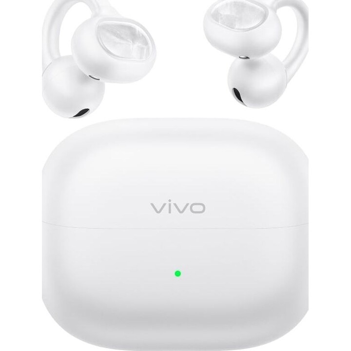 Vivo Buds Clip Bluetooth Sports Earphones with charging case / 10-hour battery life / White