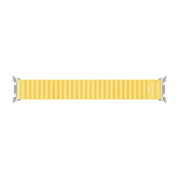 Bracelet Samsung Fabric M/L, jaune, pour les montres Watch 8 et 9