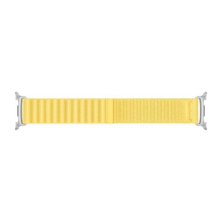 Bracelet Samsung Fabric S/M, jaune, pour les montres Watch 8 et 9