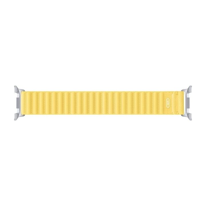 Bracelet Samsung Fabric S/M, jaune, pour les montres Watch 8 et 9