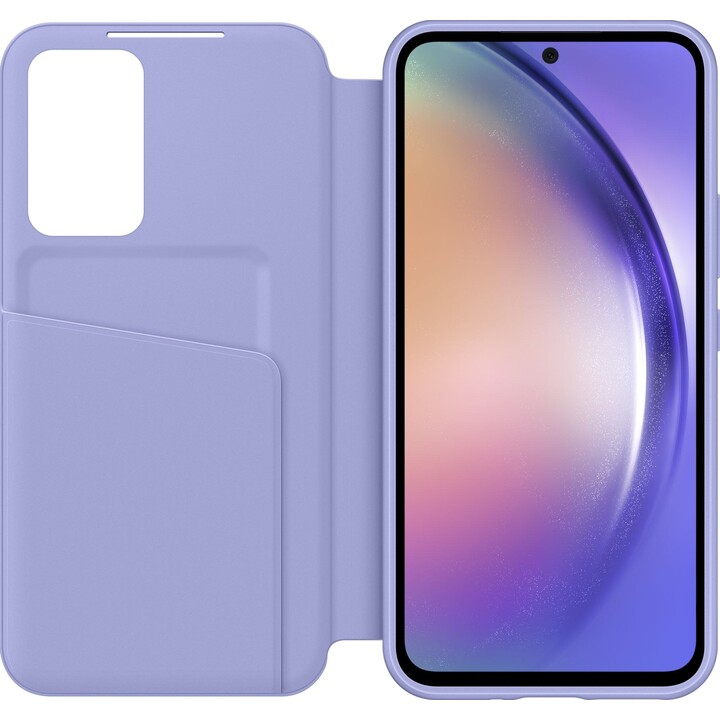 Custodia protettiva per cellulare Samsung EF-ZA546 da 16,3 cm (6,4") a forma di portamonete, colore mirtillo (EF-ZA546CVEGWW)
