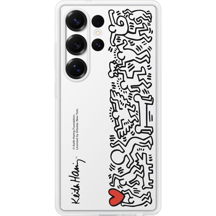 Custodia Samsung Flipsuit per Galaxy S25 Ultra. Bianca