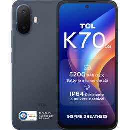 TCL K70 5G, 4 GB de RAM, 128 GB, azul poeira de estrelas