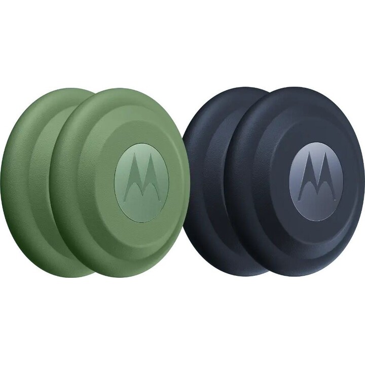 Motorola Moto Tag, paquete de 4 unidades, azul y verde