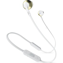 JBL T205 BT, dorado champán