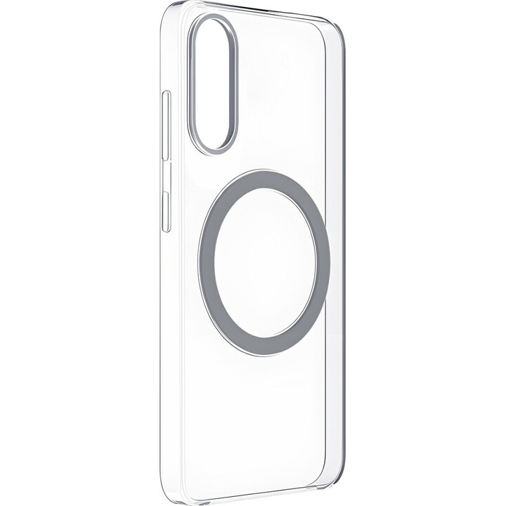 Étui magnétique transparent Yuchuan Qi2 pour Galaxy S25 Edge, transparent