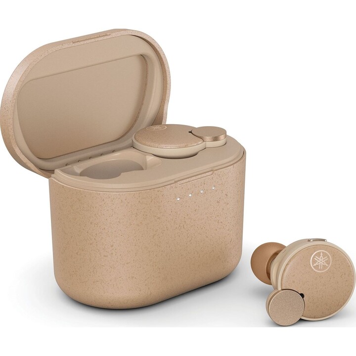 Auriculares inalámbricos Yamaha TW-E7B, color beige