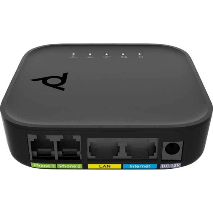 Adaptador VoIP HP Poly ATA 402 2FXS com Open SIP