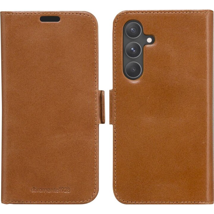 Dbramante1928 Lynge - Galaxy S24 - wallet case brown