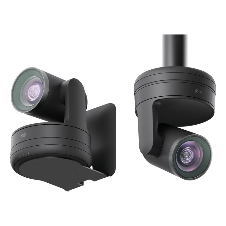 Logitech Streamline Kit - Caméra de visioconférence Full HD, noire, avec télécommande