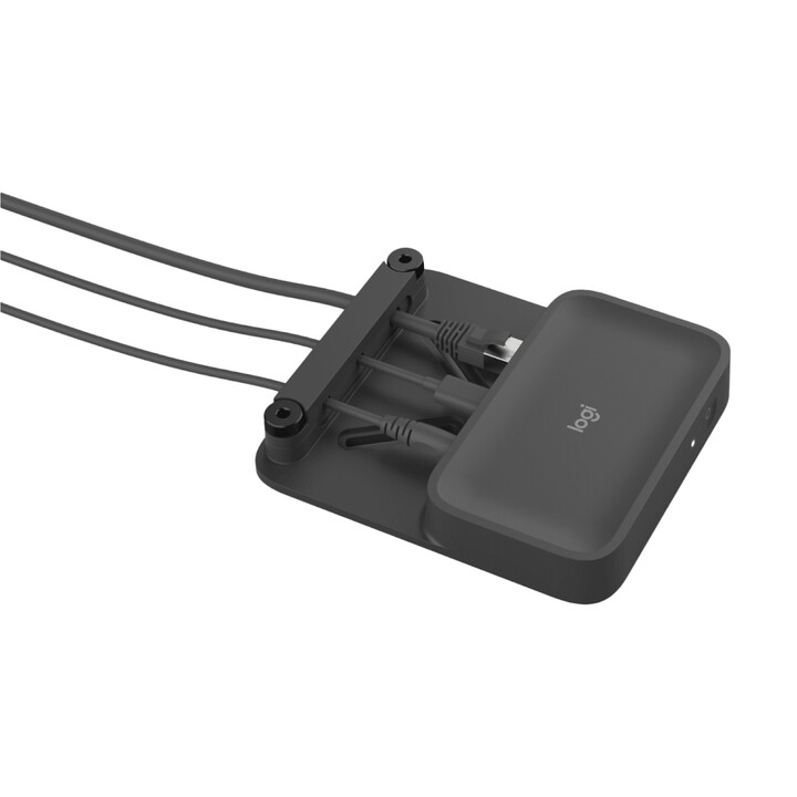 Logitech Streamline Kit - Caméra de visioconférence Full HD, noire, avec télécommande