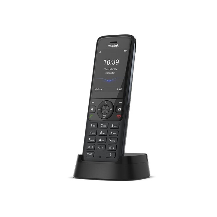 YEALINK W78H teléfono DECT inalámbrico negro