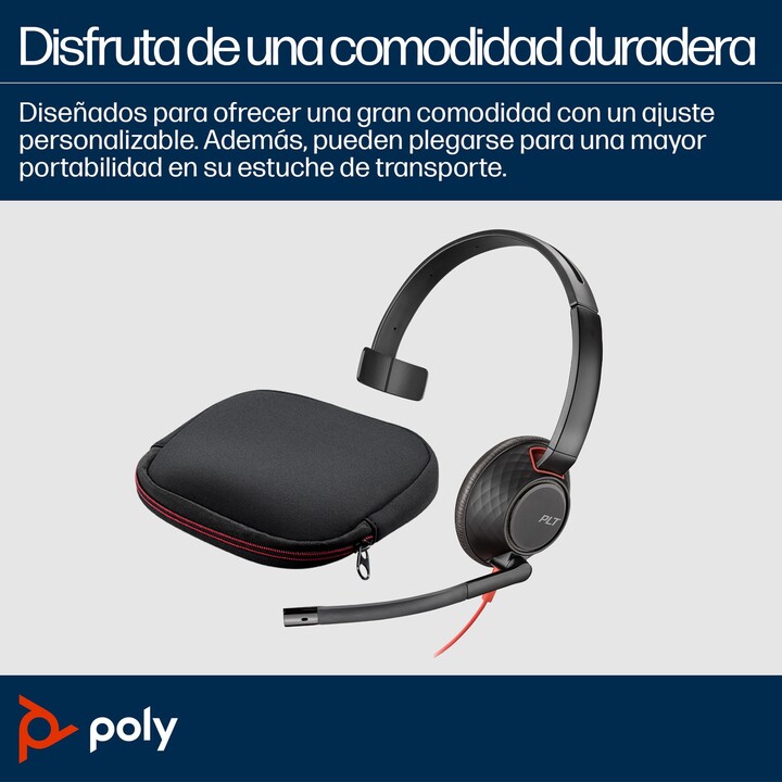 Poly Bw 5210 USB-C HS + 3,5 mm + USB-C/A, 0 km