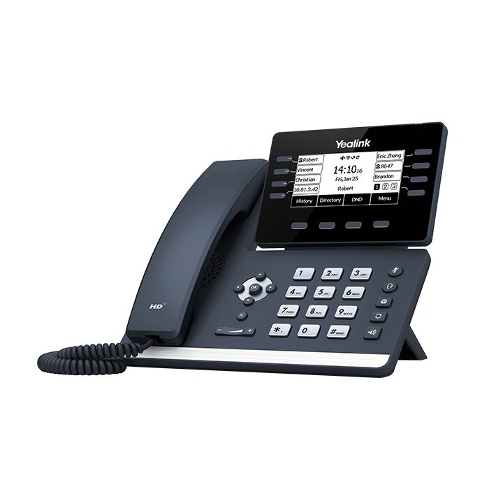 YEALINK SIP-T53W telefono IP nero a 8 linee con LCD