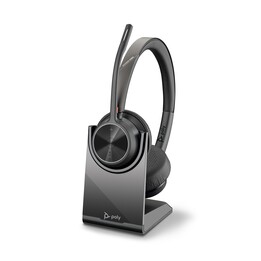 HP Poly Voyager 4320 USB-C Headset +BT700 dongle +Charging Stand Kabelgebunden und Kabellos Kopfbügel Anrufe/Musik US