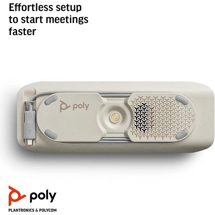 HP Poly Vivavoce Poly Sync 40+ USB-A USB-C + adattatore USB-A BT700