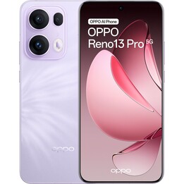 Oppo Reno13 Pro 5G, smartphone con AI, 12 GB/512 GB, 6,83 120Hz AMOLED 50 MP IP69 5.800MAH 80W, viola