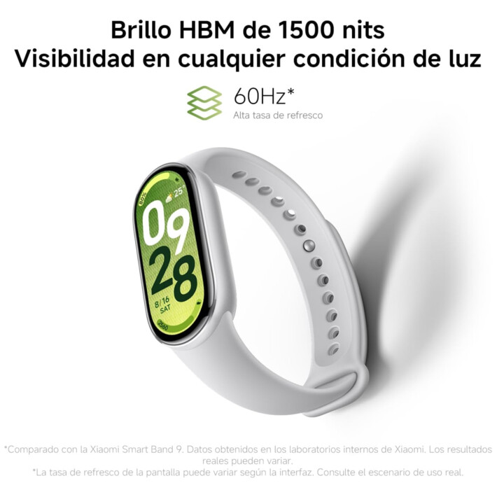 Xiaomi Smartband 10, 1.72” AMOLED Display, Fast Charging, 150+ Sports Modes, Health and Sleep Monitoring, HyperOS 2.0, 5ATM Wate