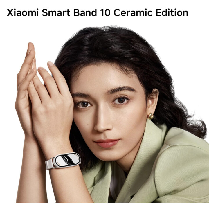 Xiaomi Smartband 10, 1.72" AMOLED Display, Schnelles Aufladen, 150+ Sportmodi, Gesundheits- und Schlafüberwachung, HyperOS 2.0, 