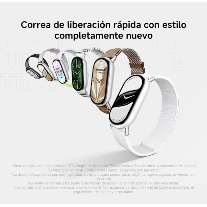 Xiaomi Smartband 10, 1.72” AMOLED Display, Fast Charging, 150+ Sports Modes, Health and Sleep Monitoring, HyperOS 2.0, 5ATM Wate