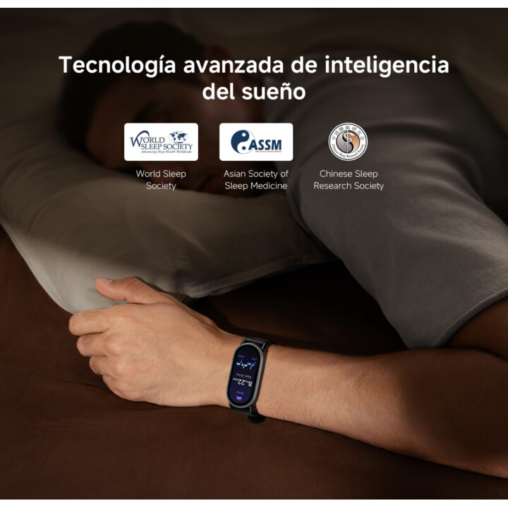 Xiaomi Smartband 10, 1.72" AMOLED Display, Schnelles Aufladen, 150+ Sportmodi, Gesundheits- und Schlafüberwachung, HyperOS 2.0, 