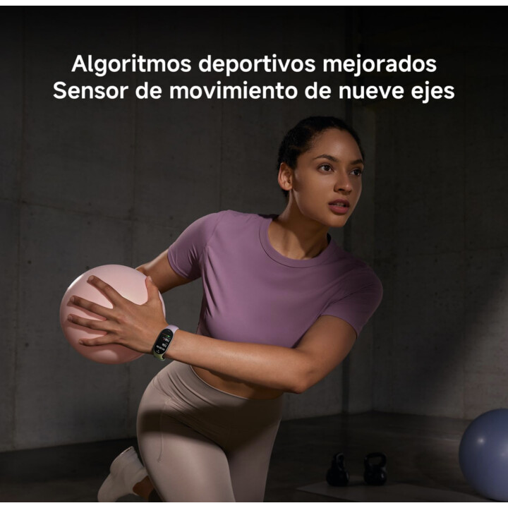 Xiaomi Smartband 10, écran AMOLED 1,72", charge rapide, plus de 150 modes sportifs, surveillance de la santé et du sommeil, Hype