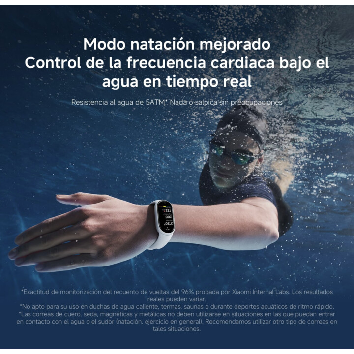 Xiaomi Smartband 10, ecrã AMOLED de 1,72", carregamento rápido, mais de 150 modos de desporto, monitorização da saúde e do sono,