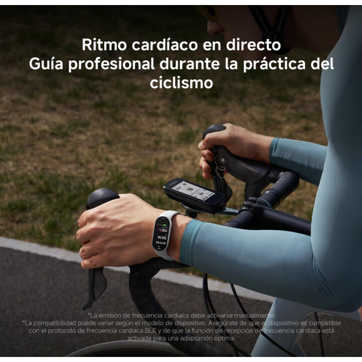 Xiaomi Smartband 10, 1.72” AMOLED Display, Fast Charging, 150+ Sports Modes, Health and Sleep Monitoring, HyperOS 2.0, 5ATM Wate
