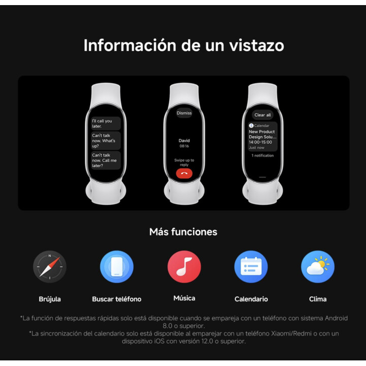 Xiaomi Smartband 10, écran AMOLED 1,72", charge rapide, plus de 150 modes sportifs, surveillance de la santé et du sommeil, Hype