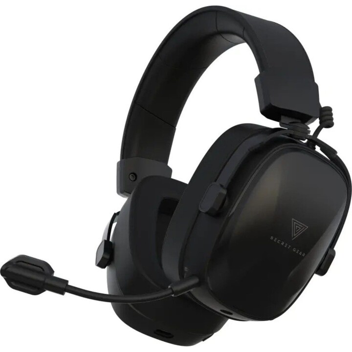 Auscultadores sem fios para jogos Secret Gear SX2 GEAR-S-SX2-BK, pretos