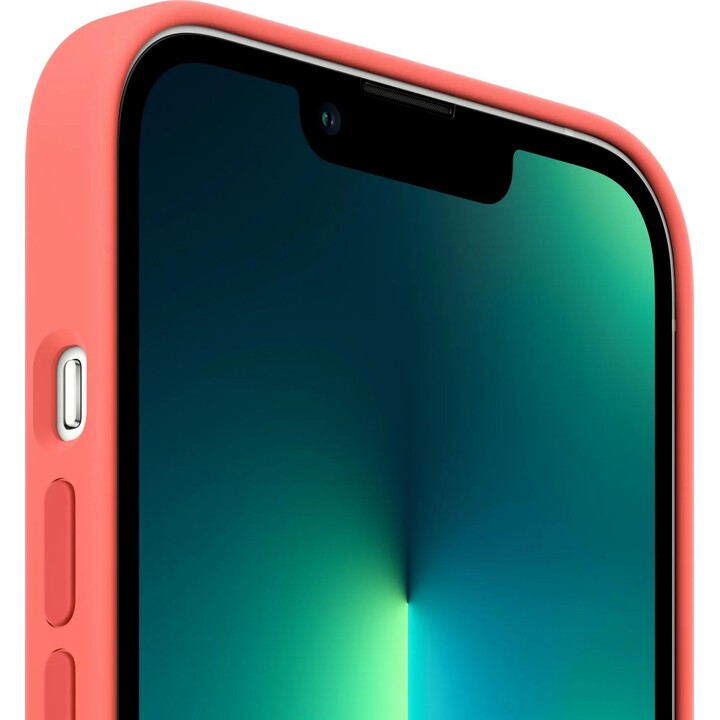Apple Pink Grapefruit MagSafe Silikonhülle für iPhone 13 Pro Max