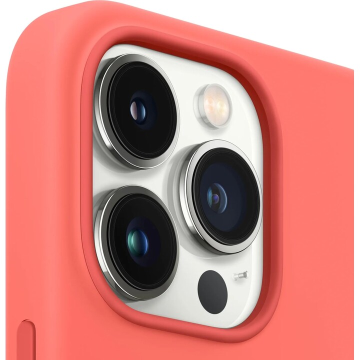 Apple Pink Grapefruit MagSafe Silikonhülle für iPhone 13 Pro Max