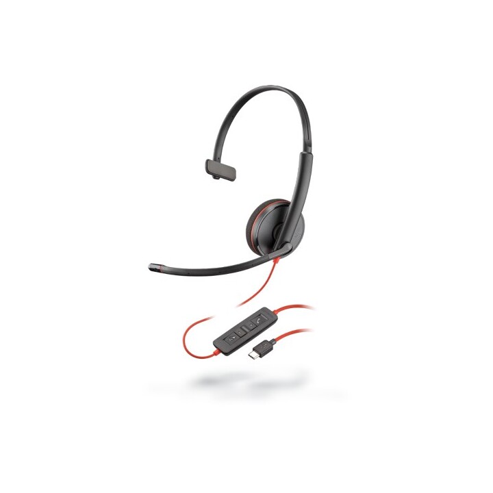 Auscultadores Blackwire C3210 com USB-C