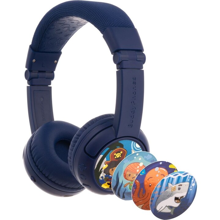 Onanoff Children’s Headphones | Basic | Bluetooth | Dark Blue