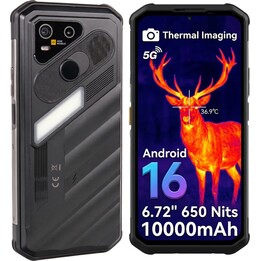 AGM X7 Pro 5G, 6GB 256GB, 6.72 FHD+, 10.000 mAh, negro