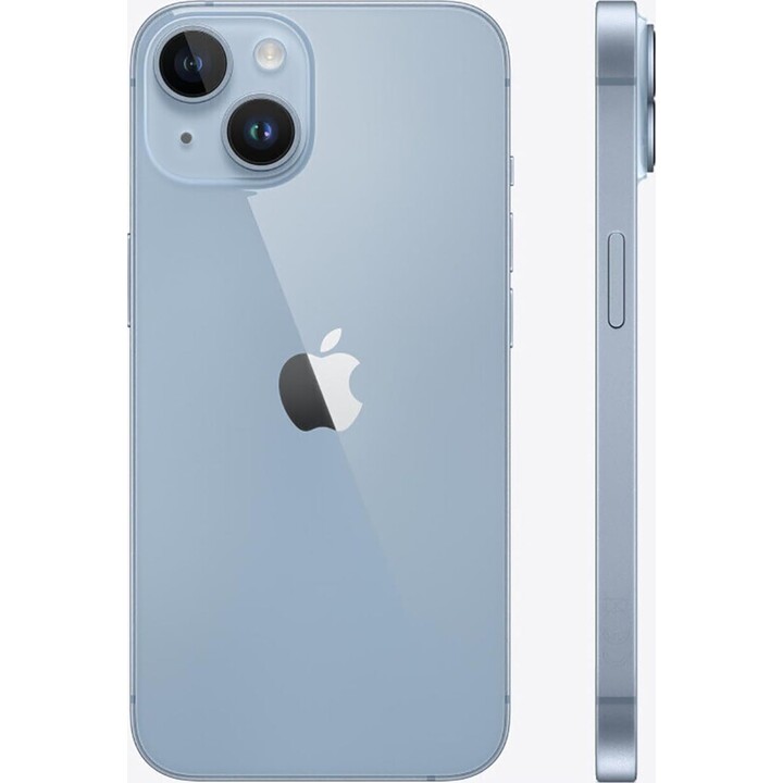 Smartphone Apple iPhone 14 256 Go bleu, reconditionné