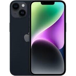 Téléphone portable smartphone Apple iPhone 14 5G - 128 Go - 6,1 pouces noir, reconditionné AB