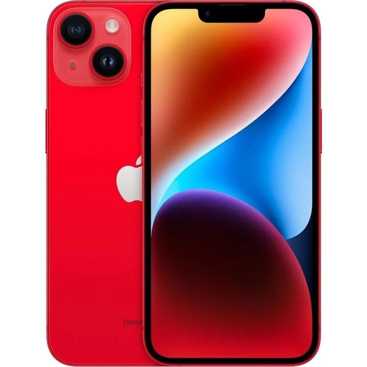 Telefono movil smartphone apple iphone 14 5g - 128gb - 6.1 pulgadas rojo acondicionado