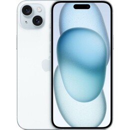 Téléphone portable, smartphone Apple iPhone 15 Plus 5G - 128 Go - 6,7 pouces, bleu, reconditionné, état A