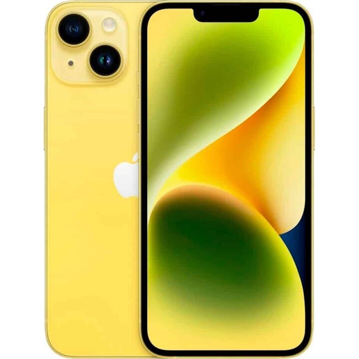 Apple iPhone 14, 256 GB, gelb, generalüberholt